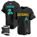 Geraldo Perdomo Jersey #2 Arizona Diamondbacks Graffiti Desert Ink Edition