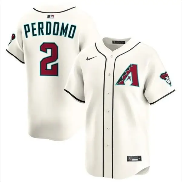 Geraldo Perdomo Jersey #2 Diamondbacks Vapor Premier Limited All Stitched