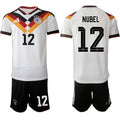 Germany #12 NUBEL Jerseys National Team x World Cup 2026 Home White On Field Soccer