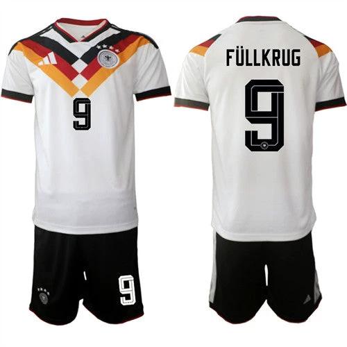 Germany #9 FULLKRUG Jerseys National Team x World Cup 2026 Home White On Field Soccer