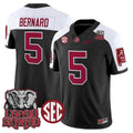 Germie Bernard Jersey #5 Alabama Crimson Tide Lynyrd Skynyrd Patch Stitched