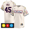 Gerrit Cole Jersey #45 New York Yankees The Bronx Subway Style Premier Stitched
