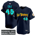 Gerrit Cole Jersey #45 Yankees Graffiti Bronx Bombers Edition Stitched