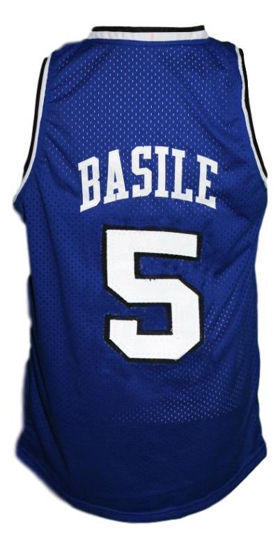 Gianluca Basile Jersey #5 Italia Basketball Blue