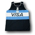 Manu Ginobili Jersey #5 Visa Team Argentina Basketball Navy Blue