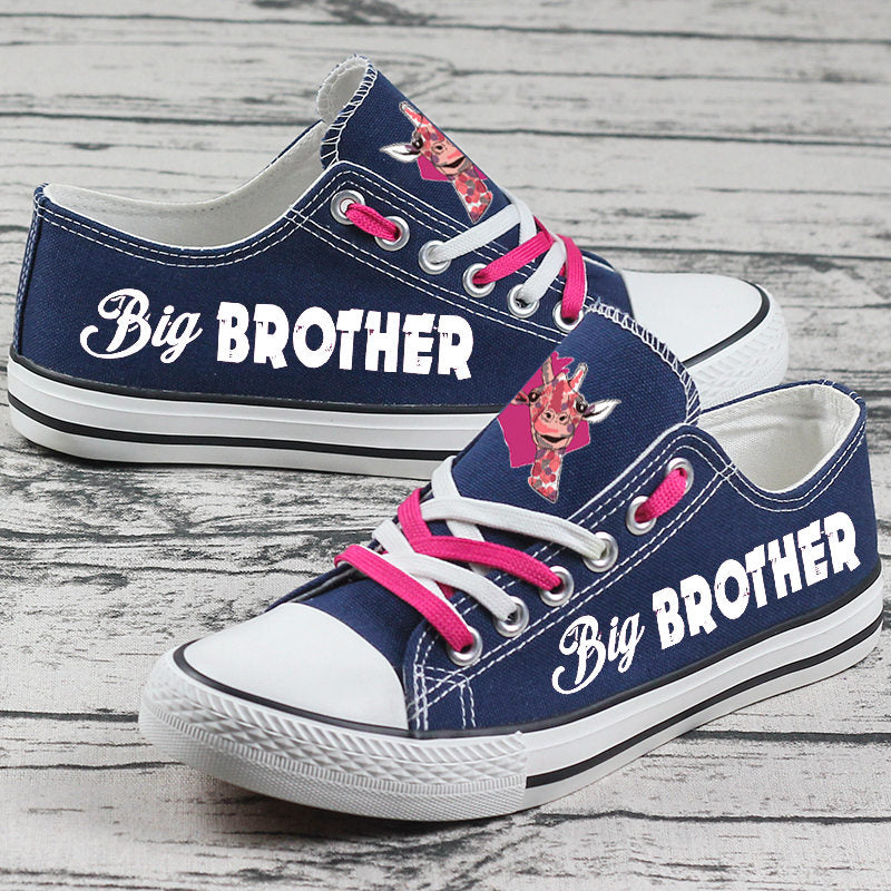Giraffe Canvas Sneakers Shoes For Men Women Fans