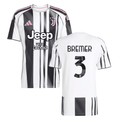 Gleison Bremer 3 Juventus 2025-26 Home Men Jersey – White
