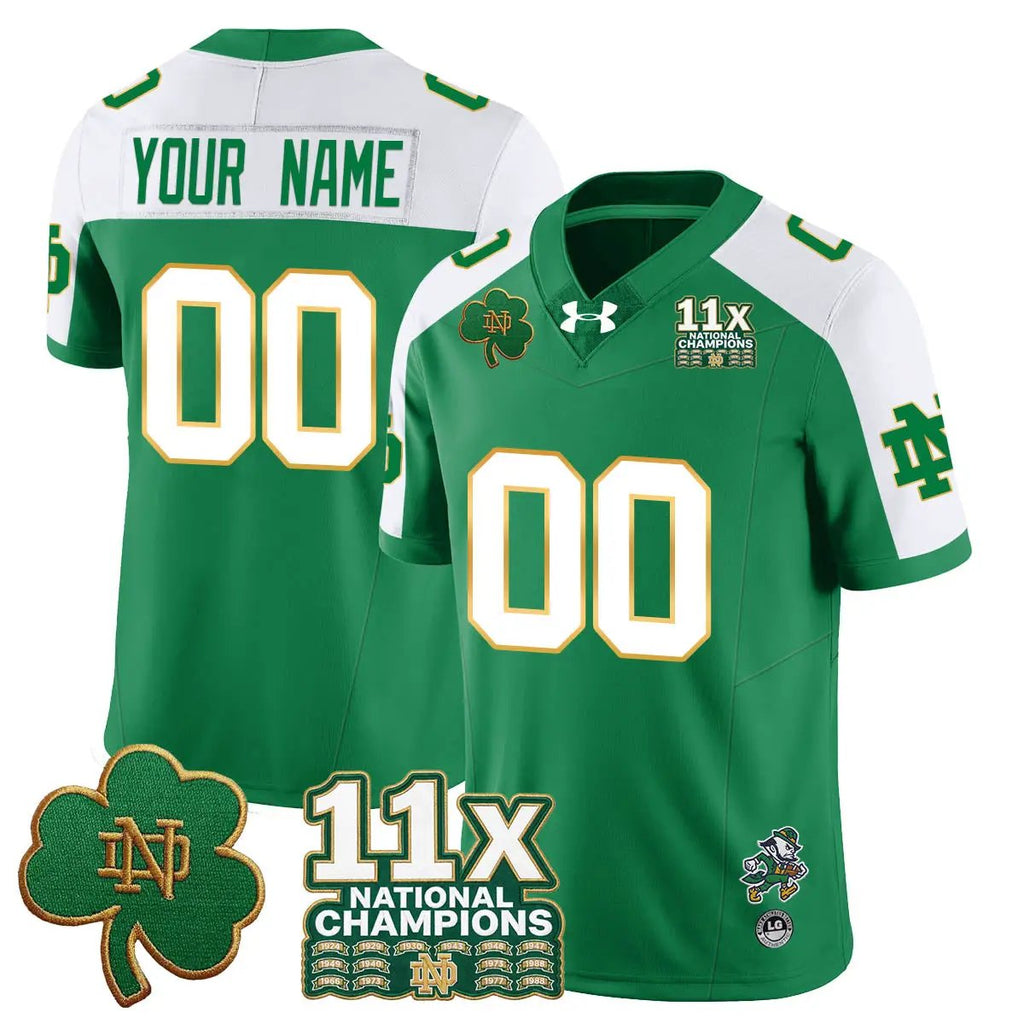 Men Notre Dame 11x-Time Football National Champions Vapor Limited Jersey