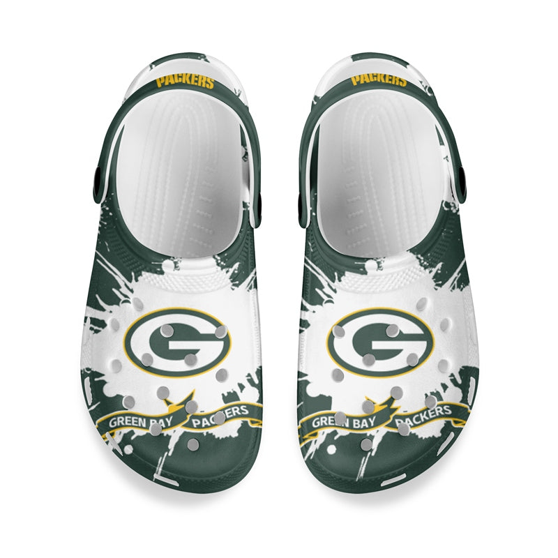 Green Bay Packers Crocs Unisex Clogs Clog Shoes