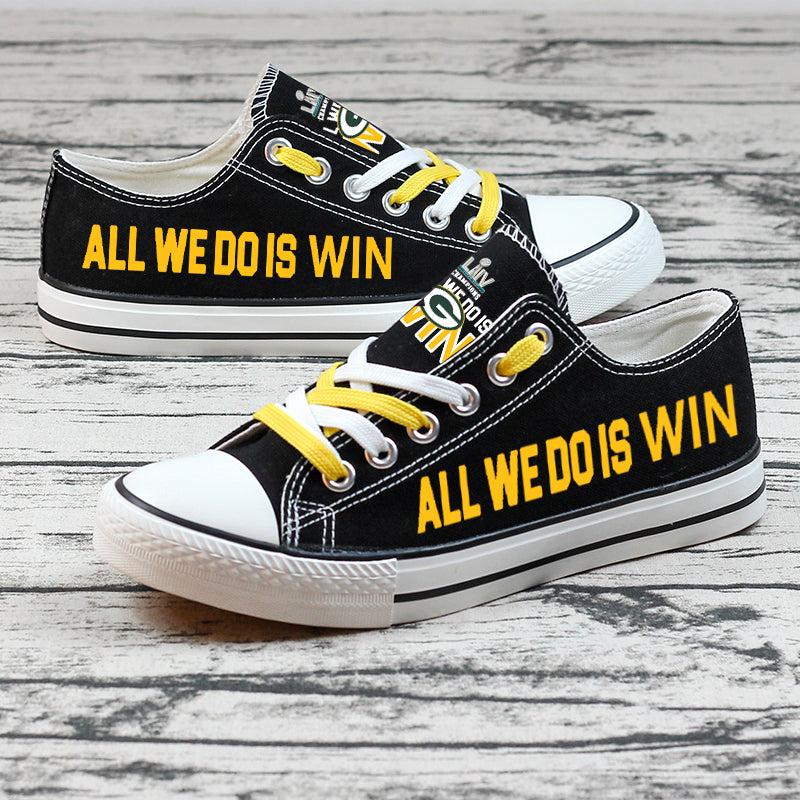 Green Bay Packers Sport Sneakers Shoes For Men Women Fans