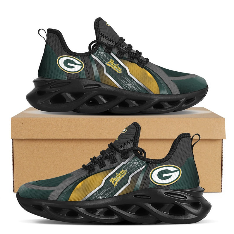 Green Bay Packers Max Soul Sneakers Shoes Elevate Your Every Step