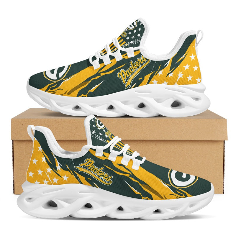 Green Bay Packers Max Soul Sneakers Shoes Elevate Your Every Step