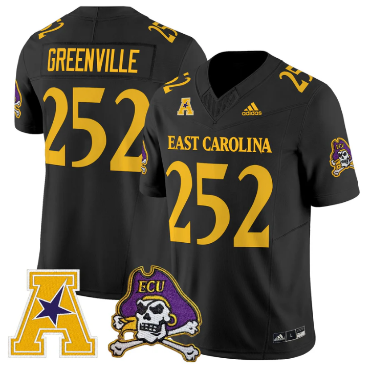 Greenville Jersey #252 East Carolina Pirates 2025 Limited Stitched