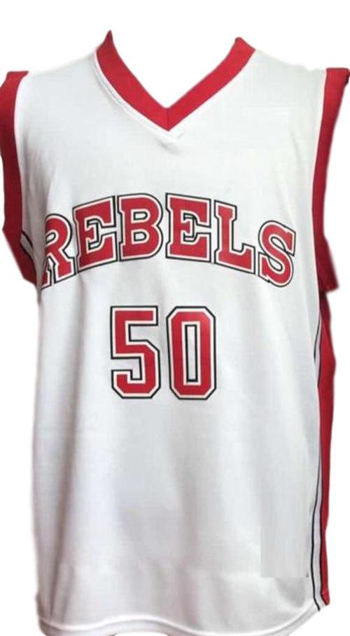 Greg Anthony Jersey #50 Rebels College Basketball Sewn White