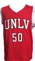 Greg Anthony Jersey #50 Unlv College Basketball Sewn Red