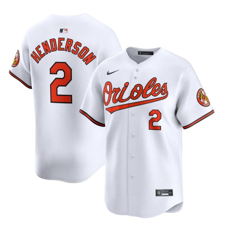 Gunnar Henderson Jersey #2 Baltimore Orioles 410 & Chesapeake Crab Patch Limited Stitched