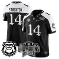 Gunner Stockton Jersey #14 Georgia Bulldogs Gothic SEC Football Champions