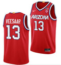 Henri Veesaar Jersey Arizona Wildcats College Basketball Maui Invitational Champs #13