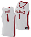Herbert Jones Jersey Alabama Crimson Tide College Basketball Replica White #1