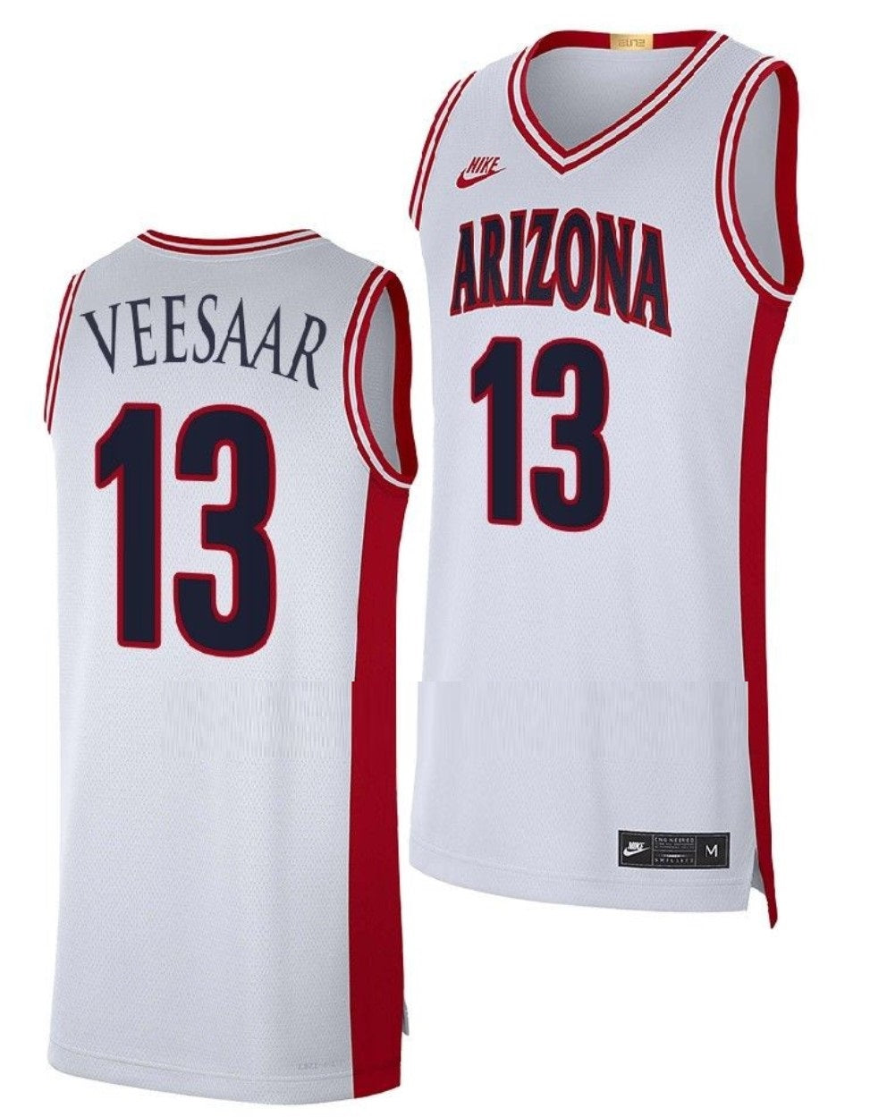 Henri Veesaar Jersey Arizona Wildcats College Basketball Maui Invitational Champs #13