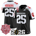 Hoosiers Jersey #25 Hoosiers 2025 National Champions 2026 Patch Stitched