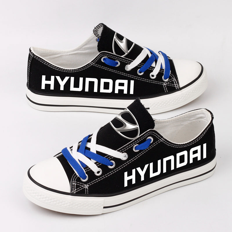 Hyundai Canvas Sneakers Shoes For Men Women Fans