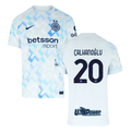 Hakan Çalhanoğlu #20 Inter Milan 2025-26 Away Match Jersey – White