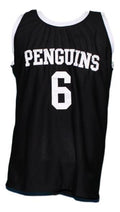 Cooper Jersey #6 Penguins College Basketball Jersey Black