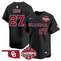 Hannah Coor Jersey #27 Oklahoma Sooners 2025 SEC Champions Patch Limited Stitched