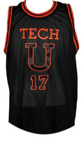 Chick Deagan Jersey #17 Tech Basketball Black He Got Game Rick Fox