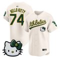 Hello Kitty Jersey #74 Athletics Hello Kitty Vapor Premier Stitched