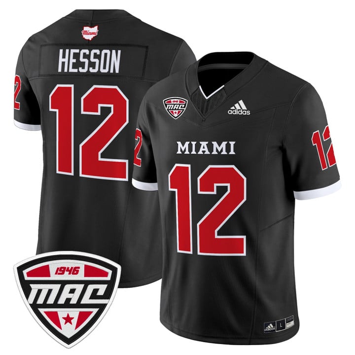 Henry Hesson Jersey #12 Miami OH RedHawks 2025 Vapor Limited Stitched