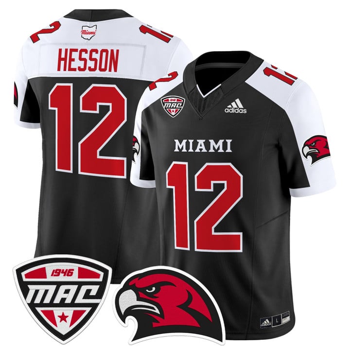 Henry Hesson Jersey #12 Miami OH RedHawks 2025 Vapor Limited Stitched