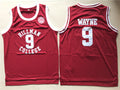 Hillman College #9 Dwyane Wayne Basketball Jersey White