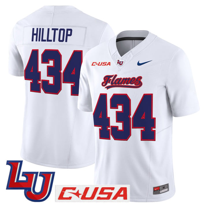 Hilltop Jersey #434 Liberty Flames 2025 Vapor Limited Stitched