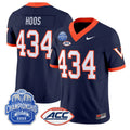 Hoos Jersey #434 Virginia Cavaliers 2025 ACC Championship Stitched
