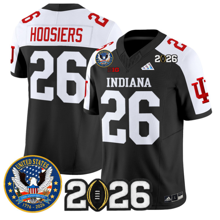 Hoosiers Jersey #26 Hoosiers United States 250th Patch V2 Stitched