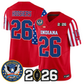 Hoosiers Jersey #26 Indiana Hoosiers America 250 Edition 2026 CFP Final Stitched