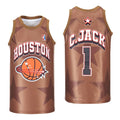 Houston #1 Travis Scott Basketball Jersey