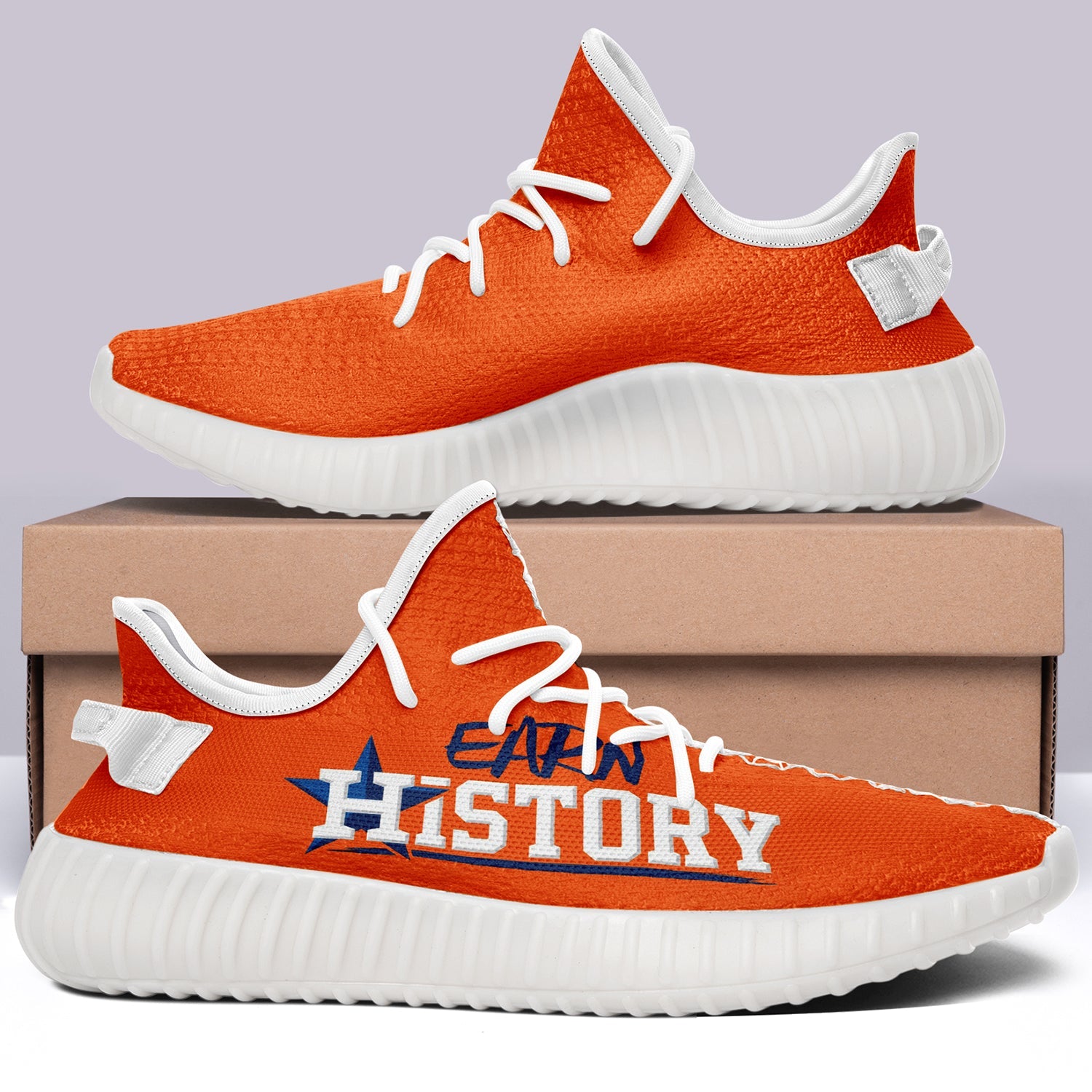 Houston Astros NFL 350v Yeezy Sneakers For Men Women Fans