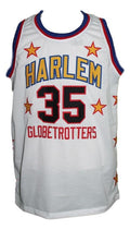 Huber Geese Ausbie Jersey #35 Harlem Globetrotters Basketball White