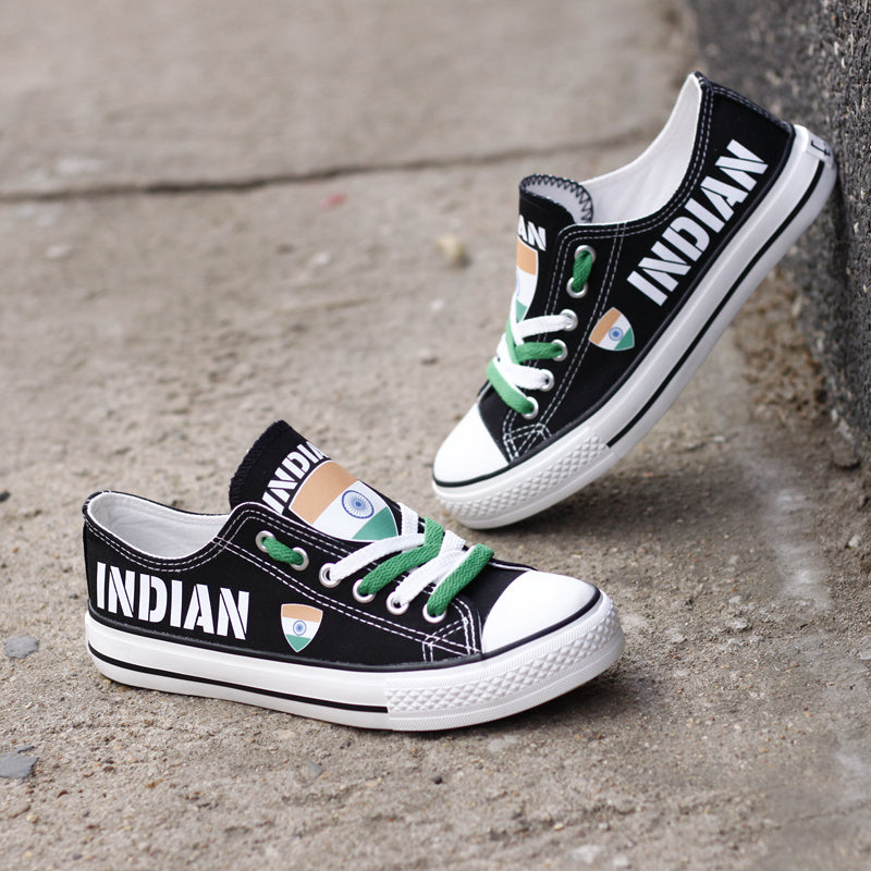 Indian Canvas Sneakers Shoes For Men Women Fans