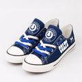 Indianapolis Colts Low Top Canvas Sport Sneakers Shoes For Men Women Fans