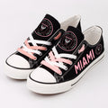 Inter Miami C.F Low Top Canvas Sport Sneakers Shoes For Men Women Fans