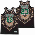 Irish #23 James Movie Basketball Jersey