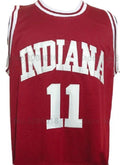 Isiah Thomas Jersey #11 Indiana College Basketball Sewn Maroon