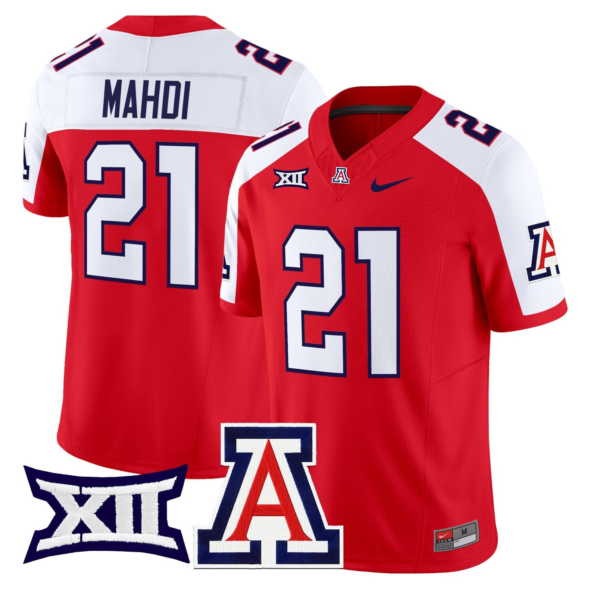 Ismail Mahdi Jersey #21 Arizona Wildcats 2025 Limited Stitched