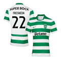Iván Fresneda 22 Sporting CP 2025-26 Home Match Jersey – Green