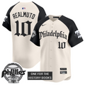 J.T.Realmuto Jersey #10 Phillies Retro Newspaper Edition Vapor Premier Limited Stitched