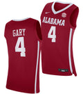 Juwan Gary Jersey Alabama Crimson Tide College Basketball Red #4